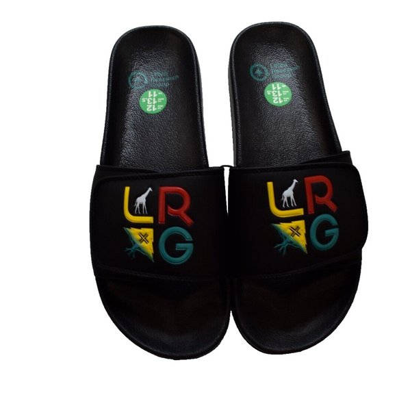Lrg | Shoes | Lifted Research Group Lrg Mens Stacked Rasta Logo Black ...